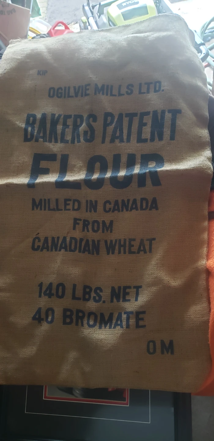 Vintage Ogilvie Mills Flour Sack