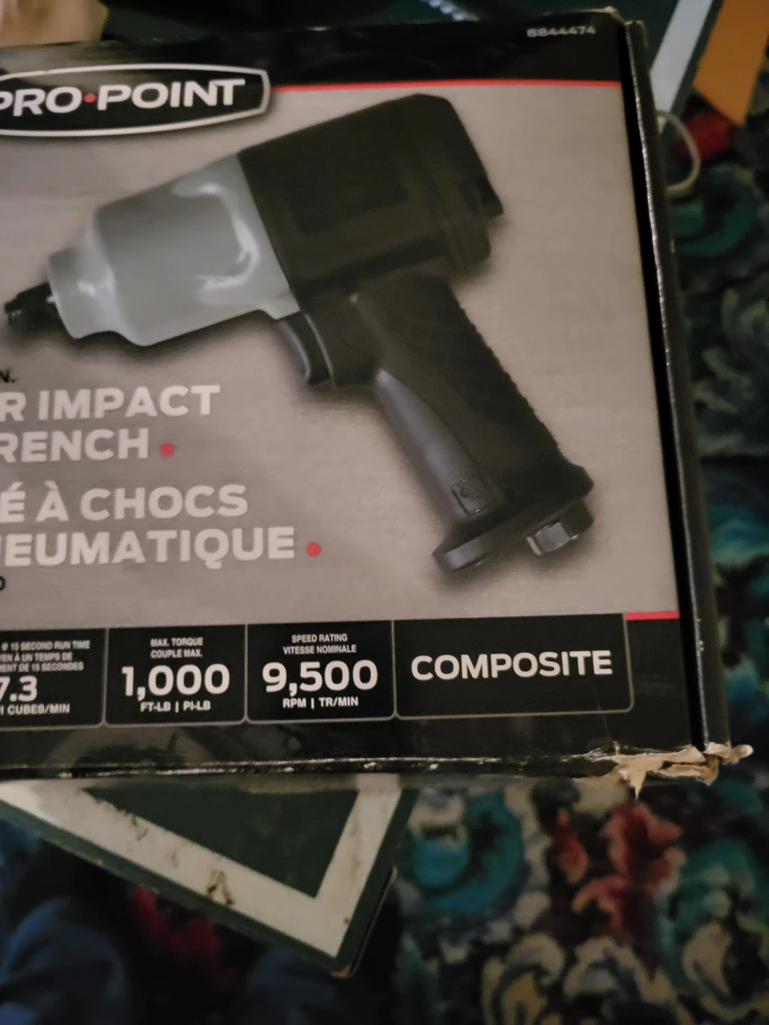 Pro-Point 1/2 in. Composite Air Impact Wrench - photo 3