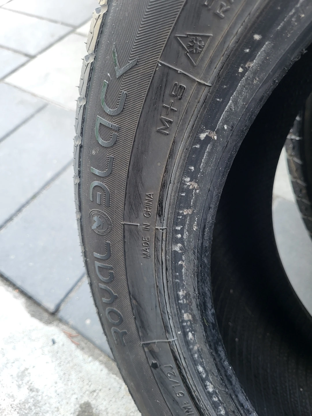 Set of 4 Royal Black RoyalSnow Tires 205/55R16