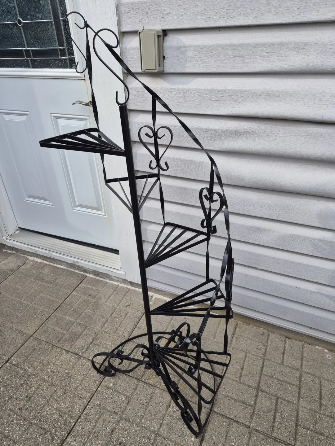 Wrought Iron Spiral Plant Stand🏈 - photo 2