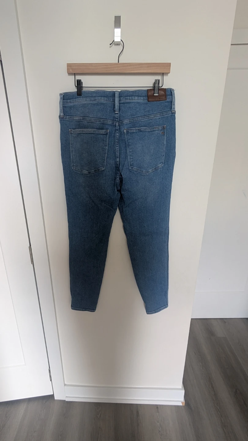 Madewell Skinny Blue Denim Jeans - photo 4