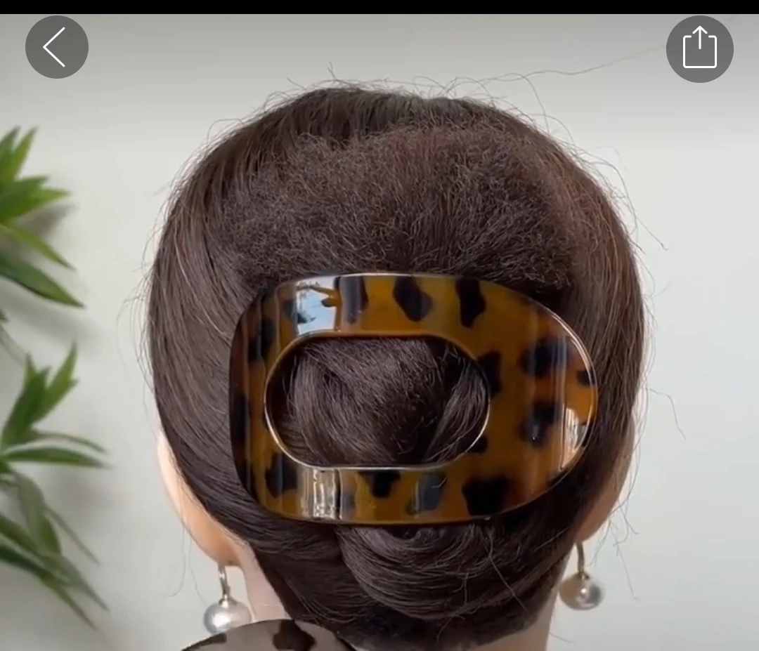 Leopard Print Hair Claw Clip - photo 5