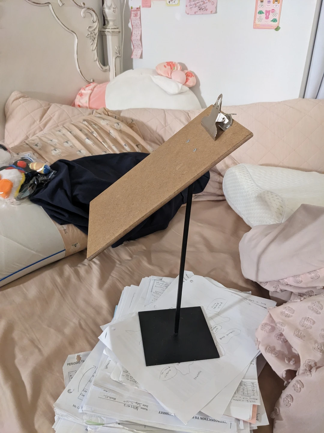 Desktop Document Stand with Clipboard
