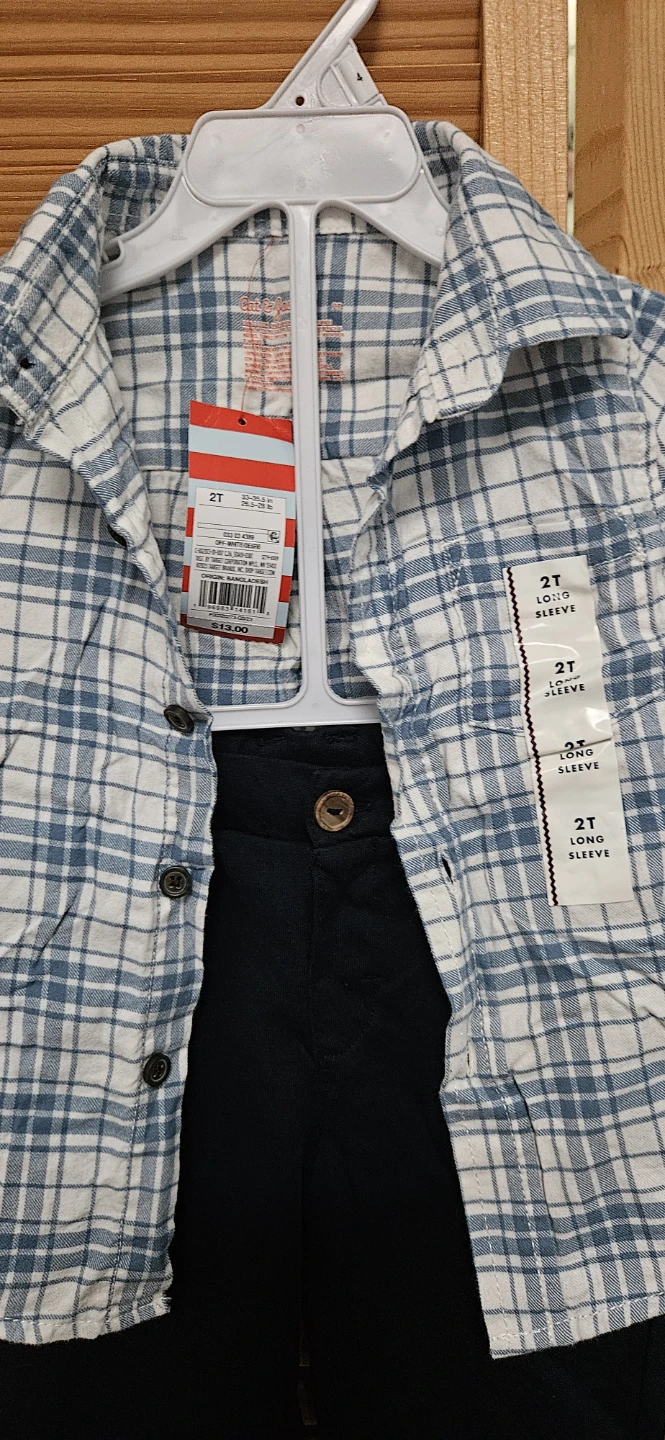 Cat & Jack Toddler Boy Outfit Set - 2T 🏈 - photo 2