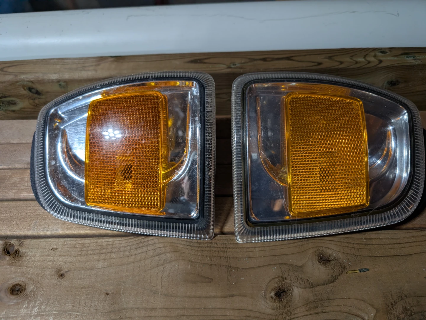 Capa Certified Auto Parts Turn Signal Lights (Pair)