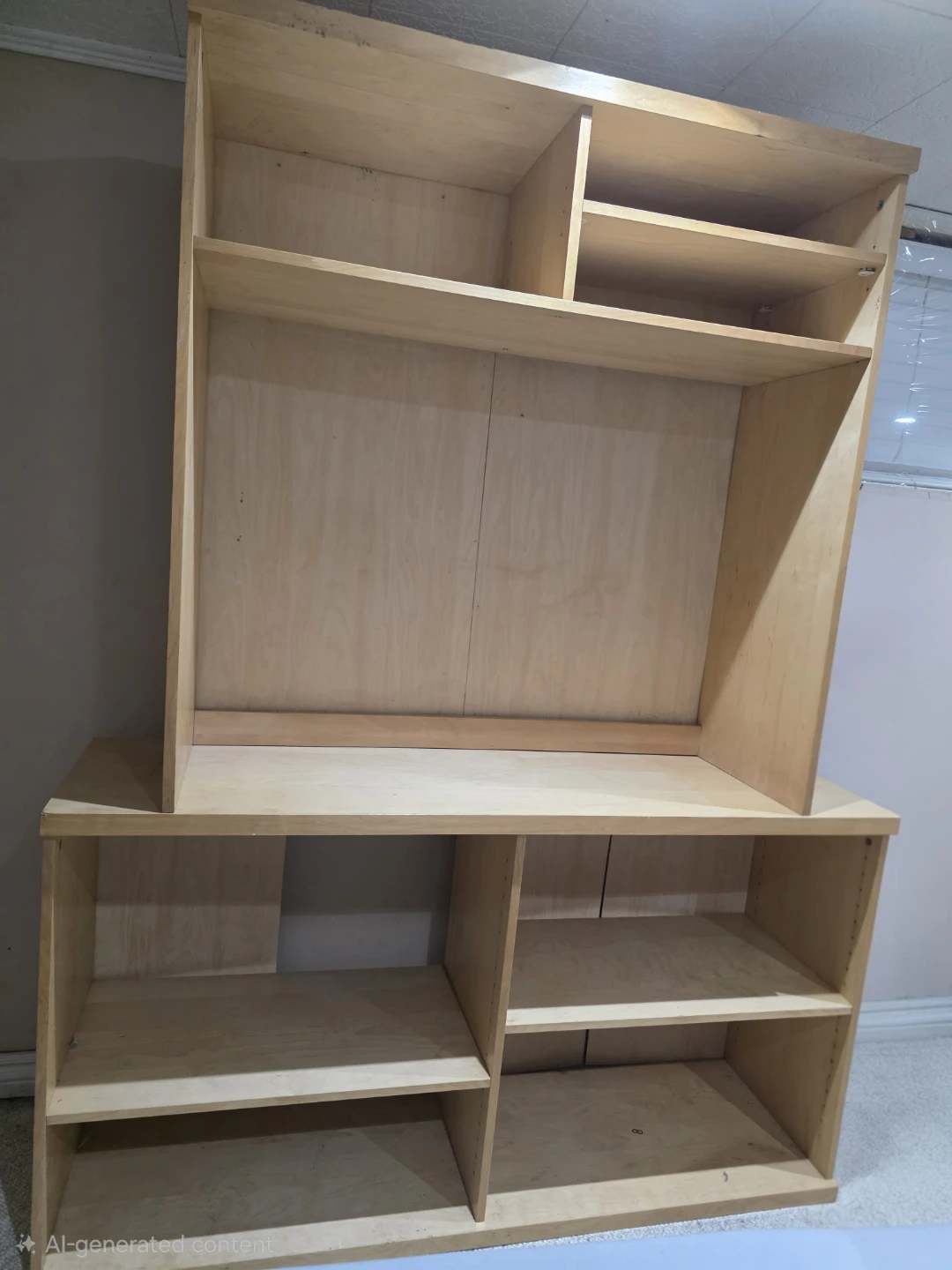 Light Wood Entertainment Unit moving sale - photo 2