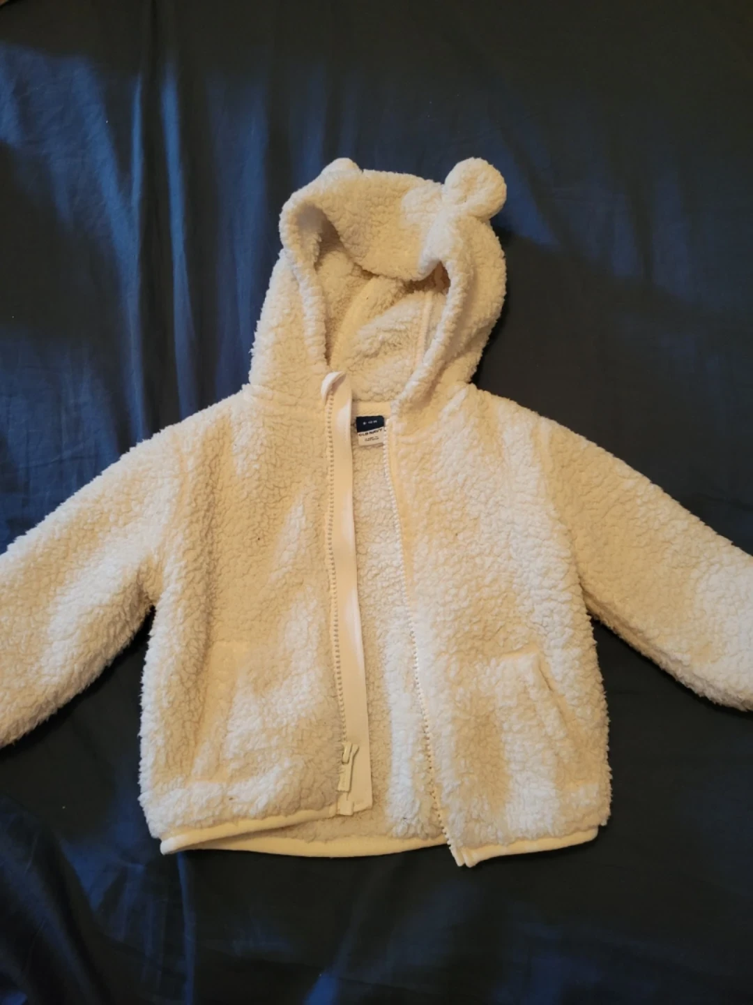 Sherpa Bear Hoodie 6-12 Months