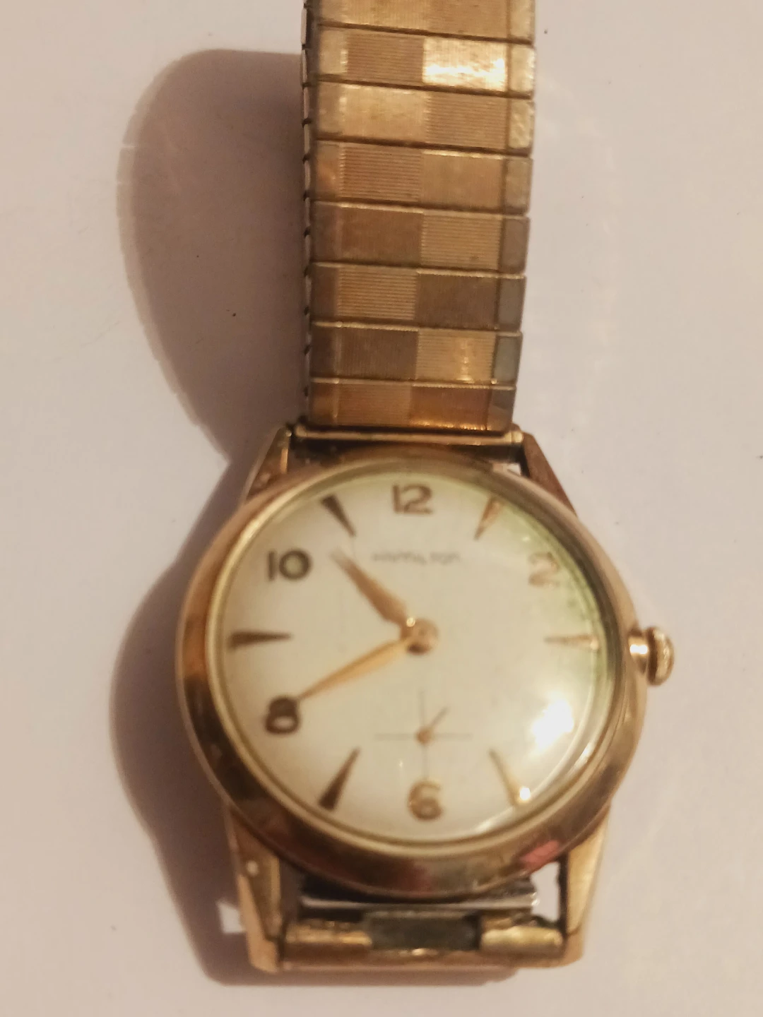 10K Gold Filled Hamilton Men's Watch.AS IS. - photo 2