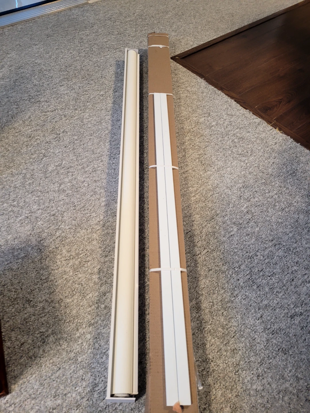 Patio Roller Shade Off-White (Black-Out)