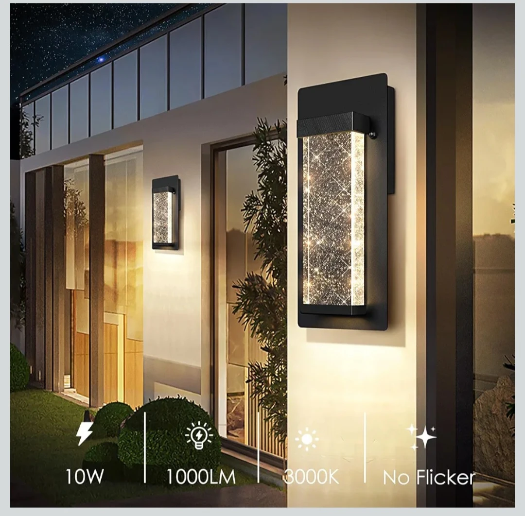 Modern LED Outdoor Wall Light - 11 inch - photo 5