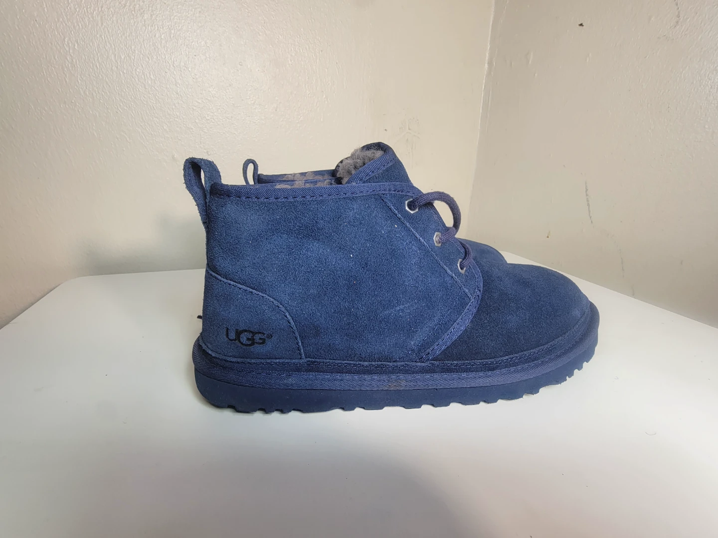 UGG Neumel Boots Blue Suede