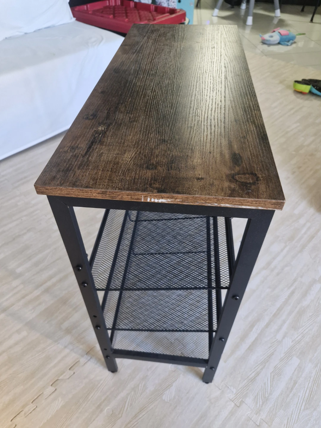 Industrial Style 3-Tier Storage Rack - photo 2