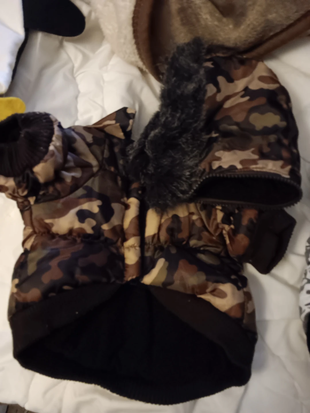 Two Pet Life Camouflage Puffer Jackets - photo 2