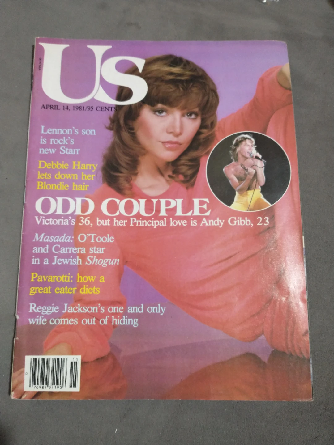 Victoria Principal Us Magazine April 14 1981