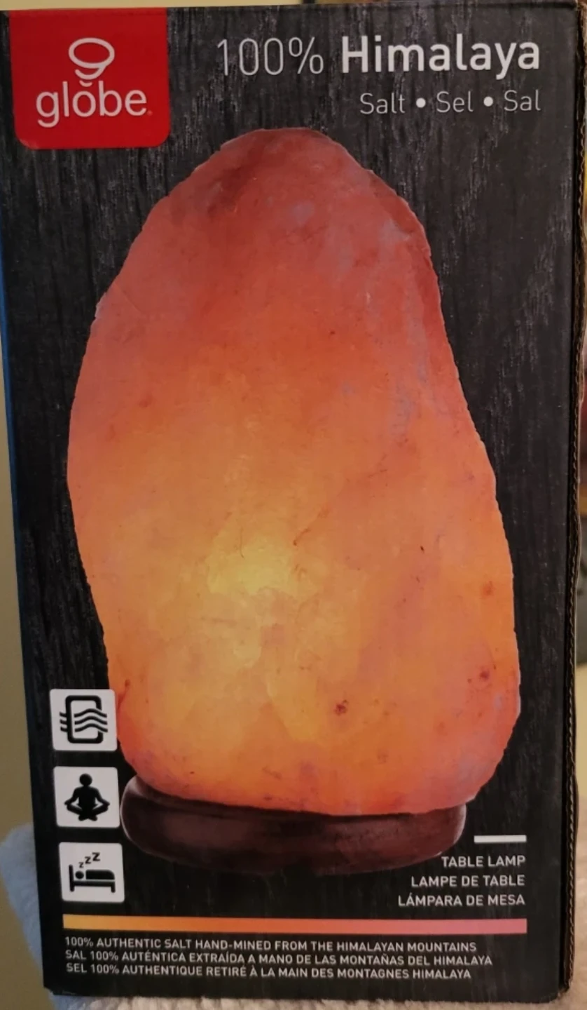 Himalayan Salt Lamp w Dimmer Switch in box - photo 3
