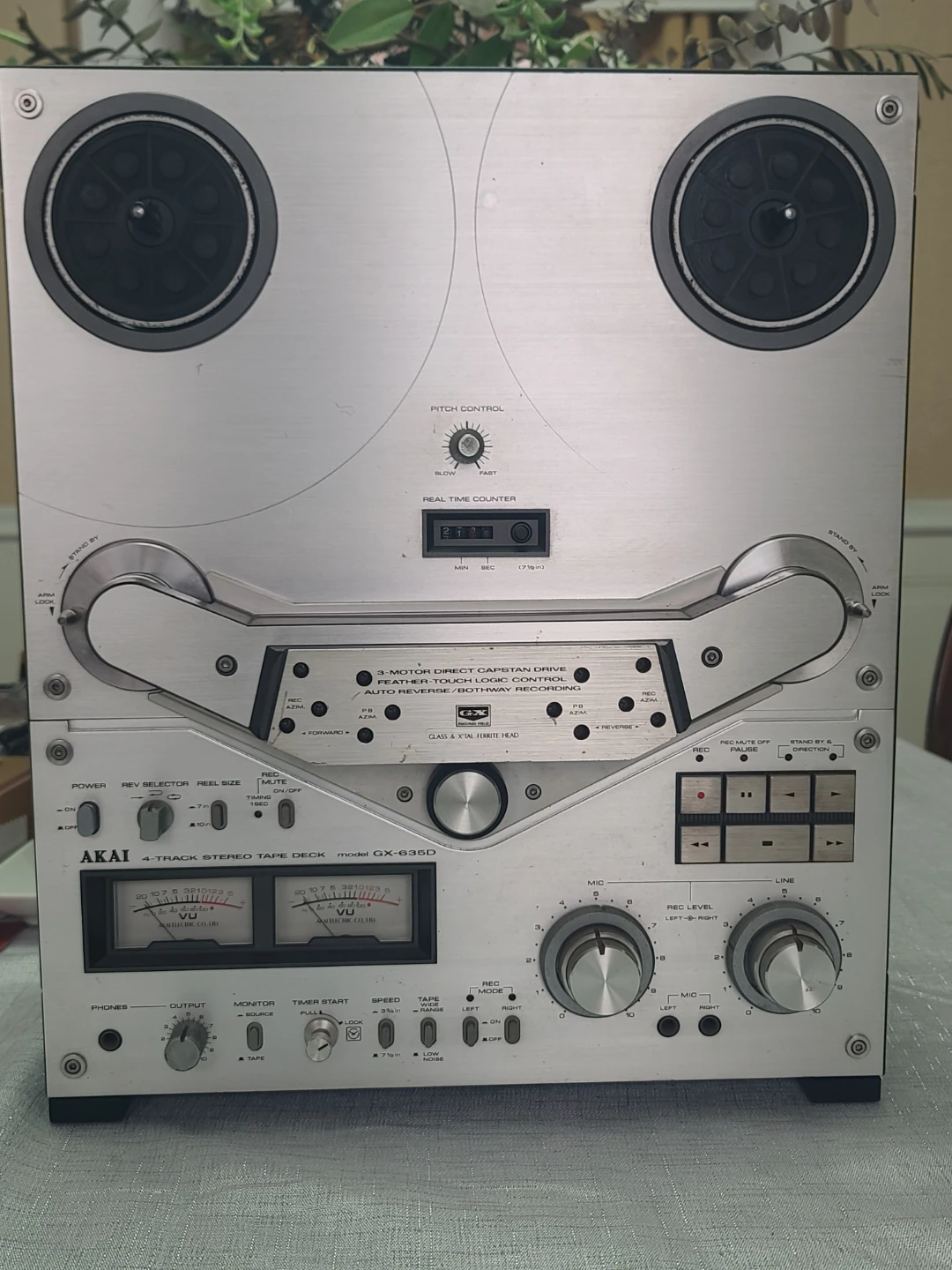 Akai 635D Reel to Reel Deck. - photo 3