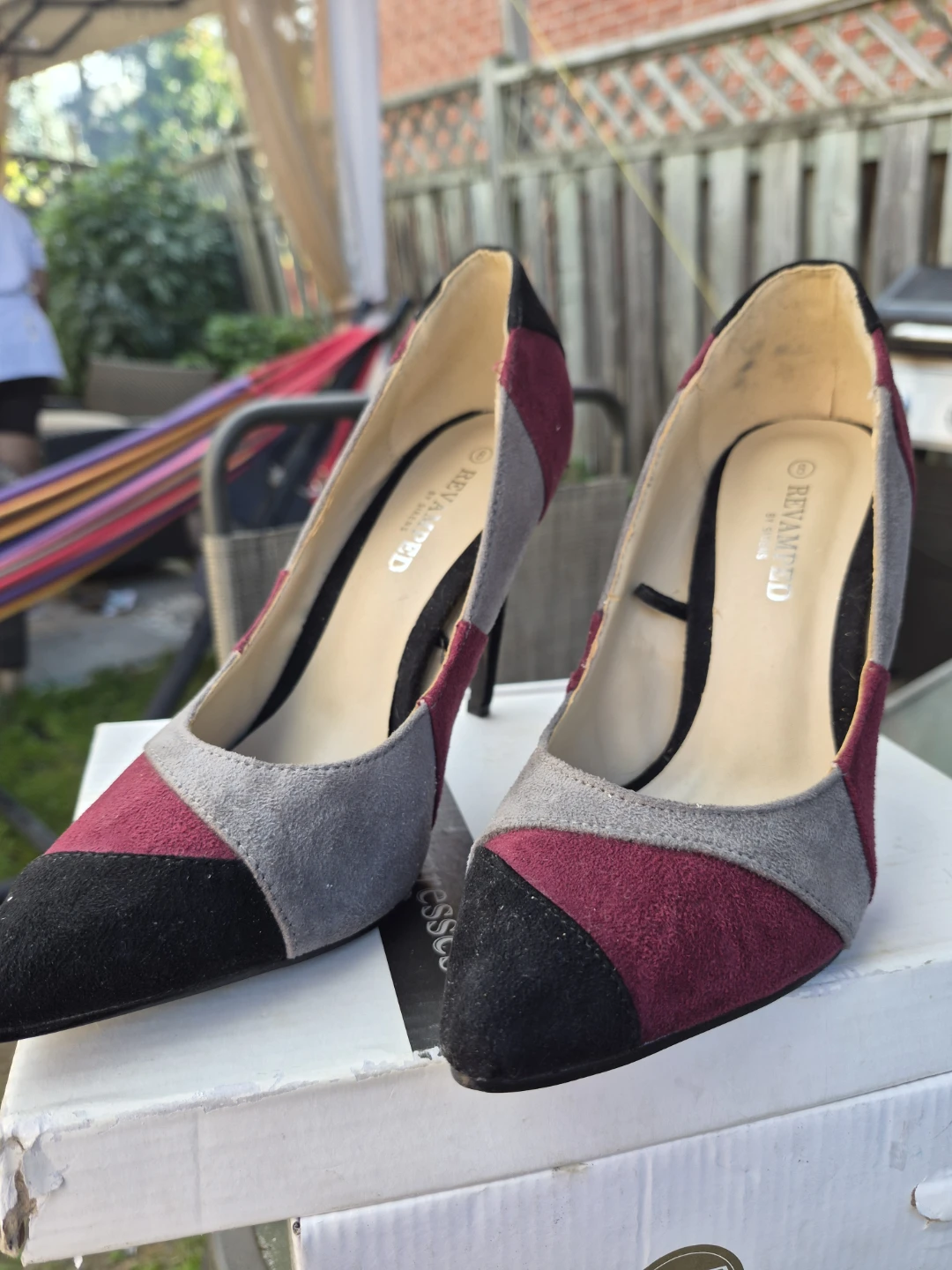Revamped Colourblock Women Heels - photo 2