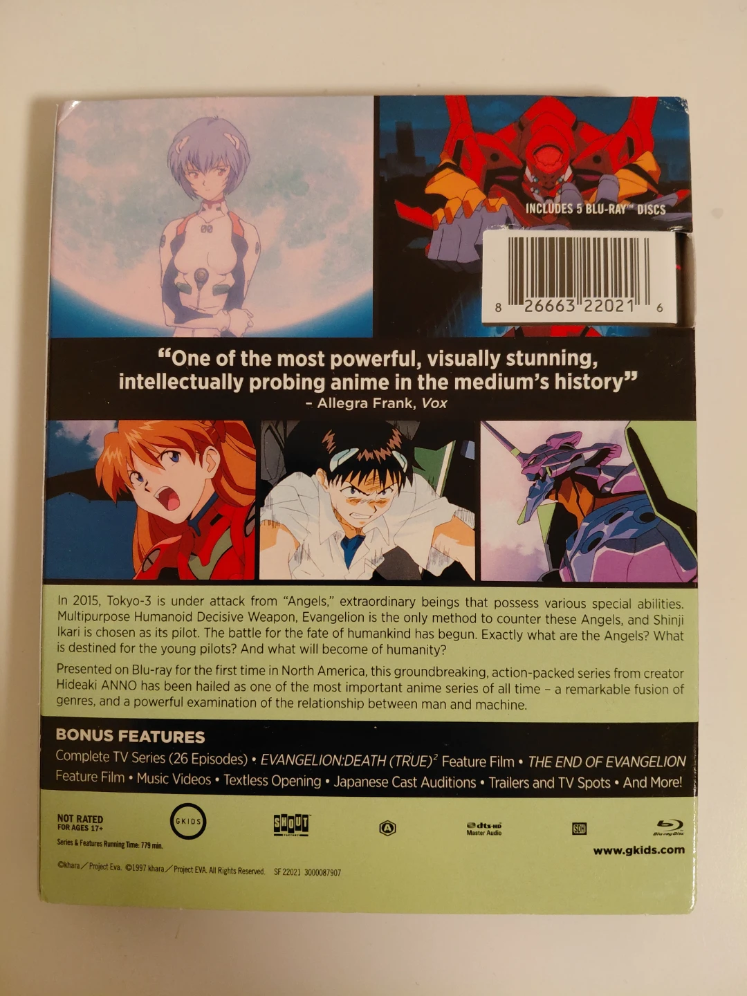 Neon Genesis Evangelion TV Blu-ray Used - photo 2