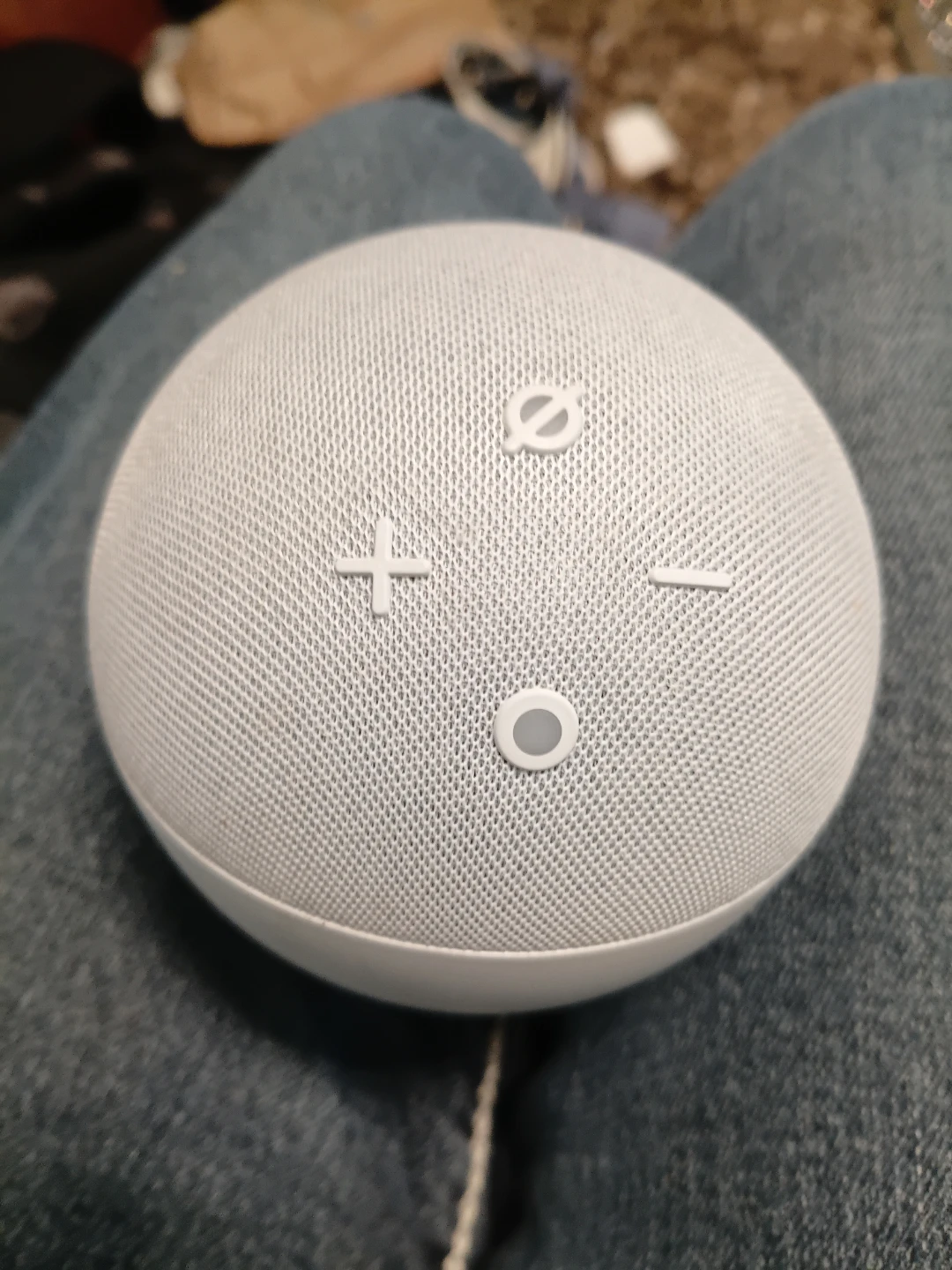 Amazon Echo Dot (4th Gen) Glacier White