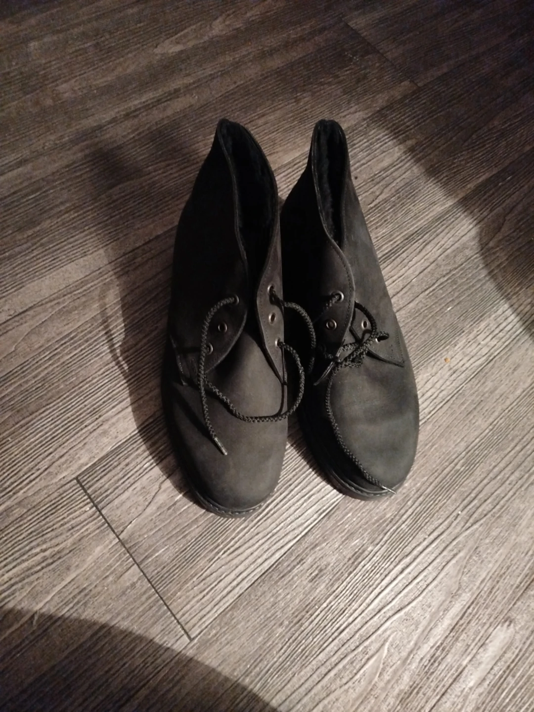 Black Suede Ankle Boots - photo 2