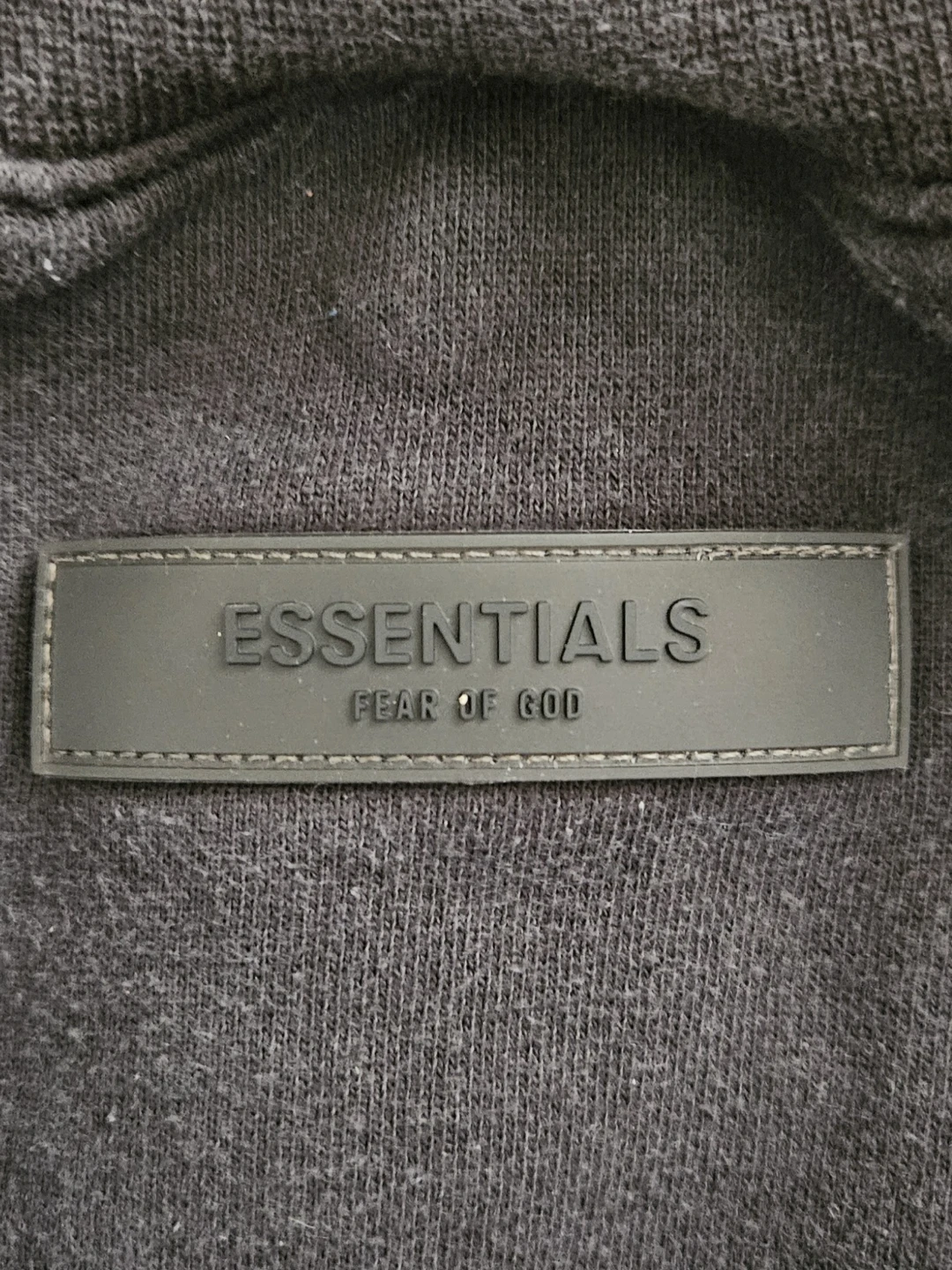 Authentic Fear Of God Essentials Black Men's Crewneck - photo 5