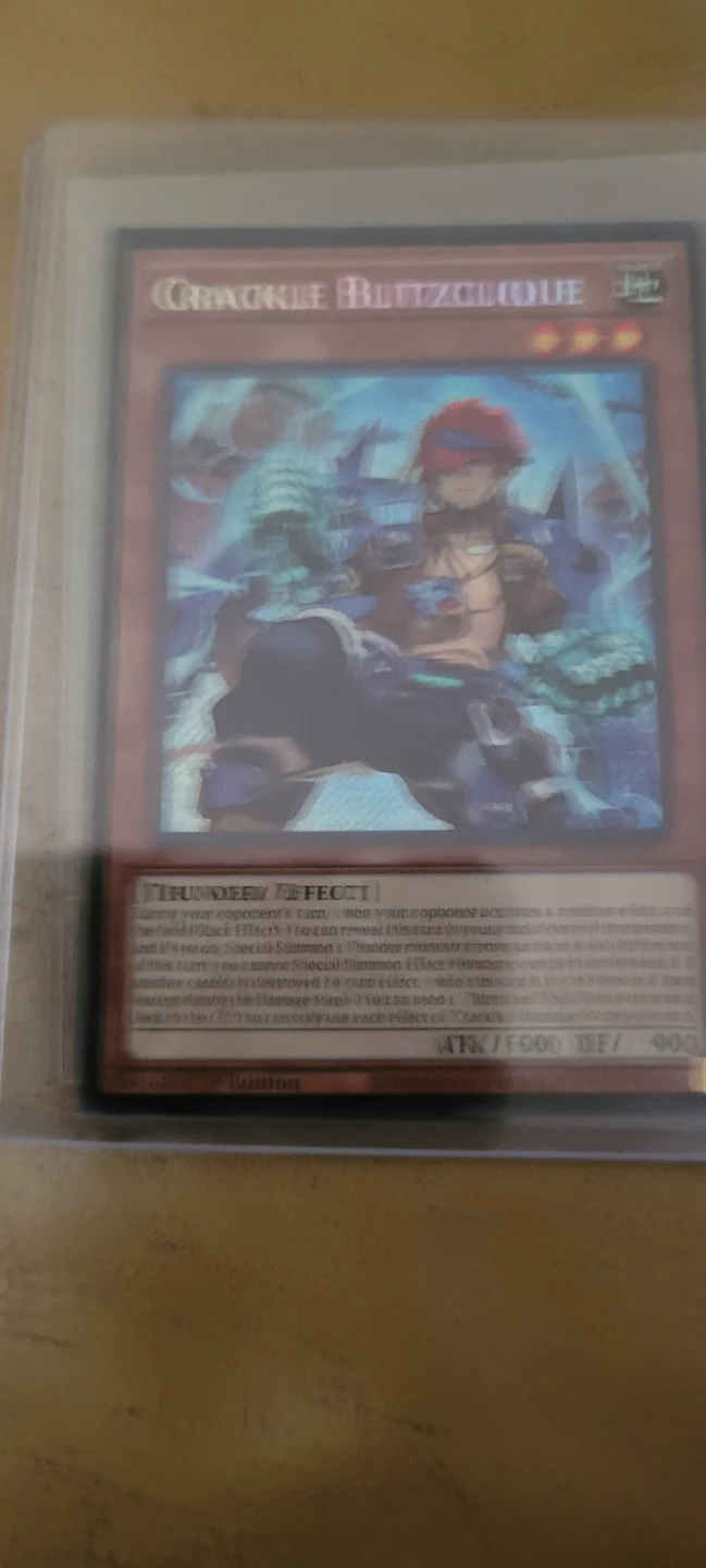 Crackle Blitzclique Yu-Gi-Oh! Trading Card