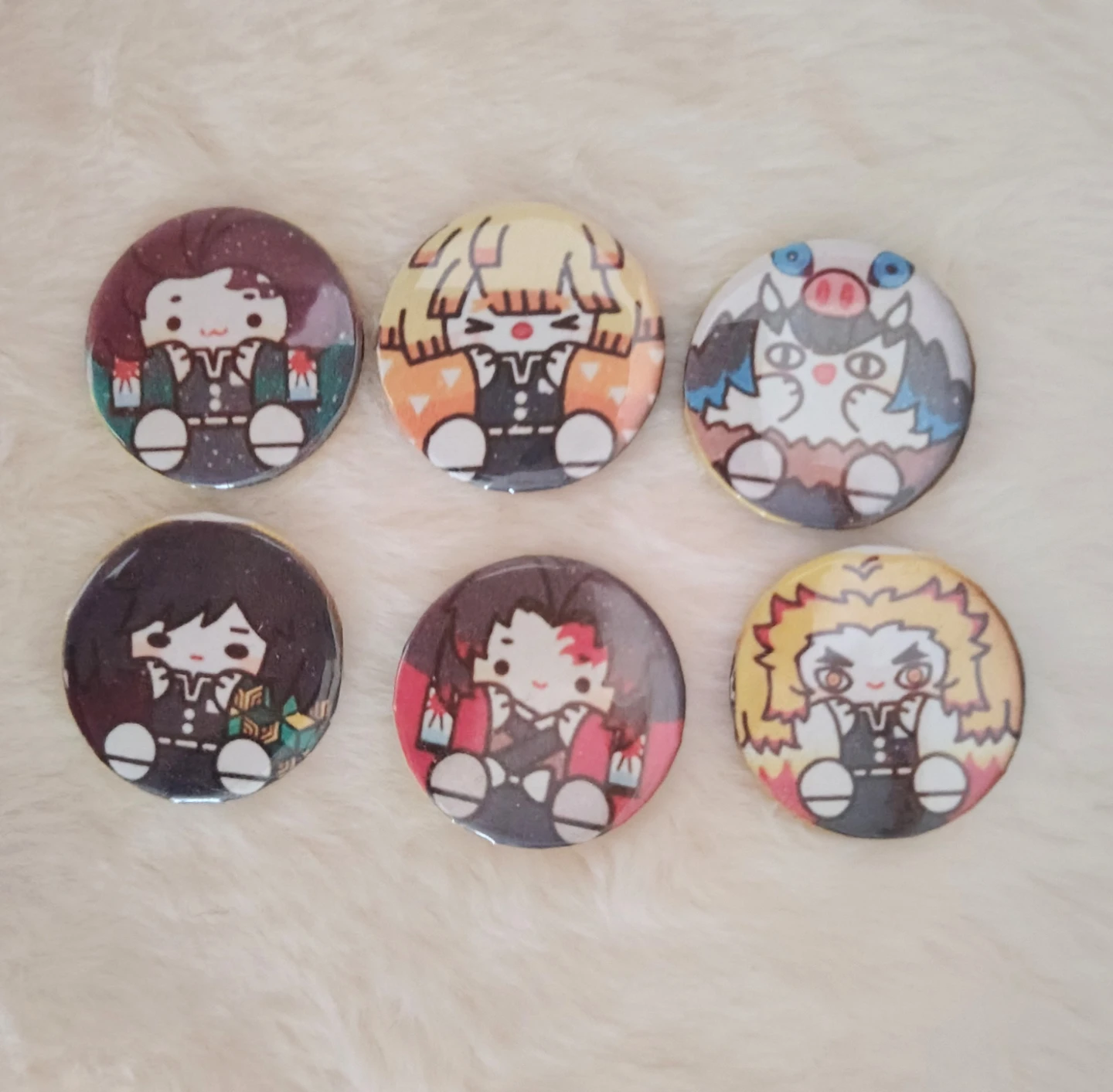 Selling Assorted Anime/Game 3cm Buttons - photo 3