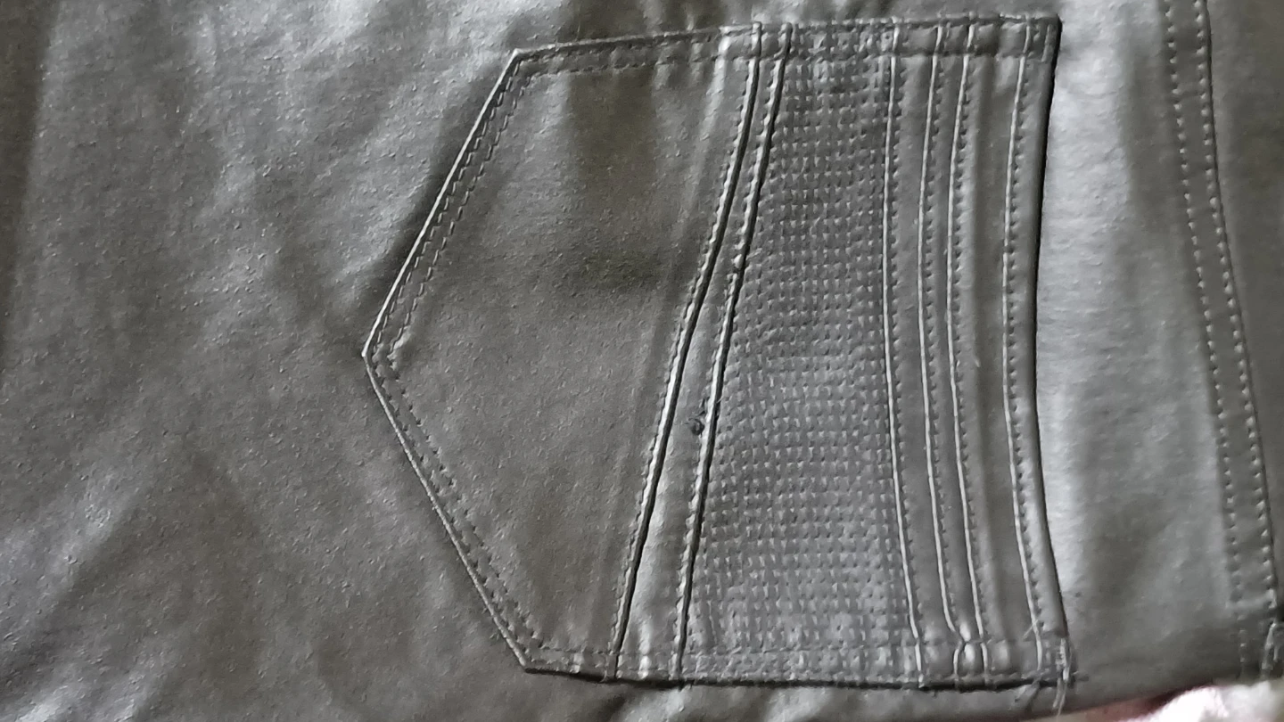 Ethanol Black Faux Leather Pants - photo 4