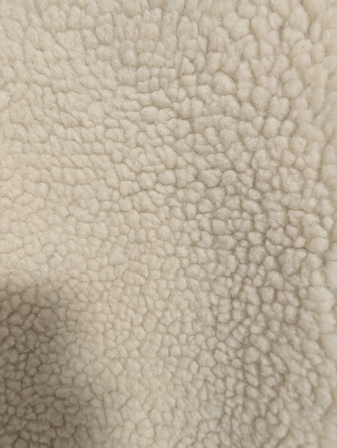 Roots Cream Sherpa Button-Down Jacket - Size S/P - photo 5