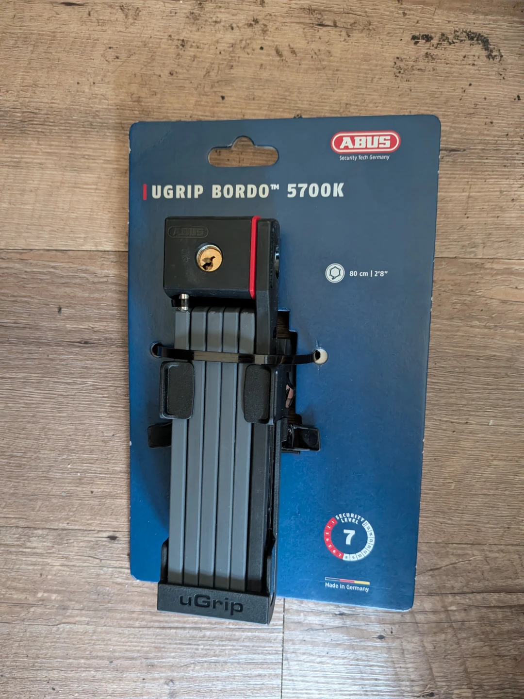 ABUS uGrip Bordo 5700K Folding Bike Lock
