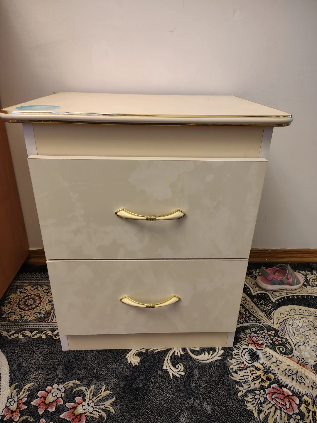 Two-Drawer Bedside Table - photo 4
