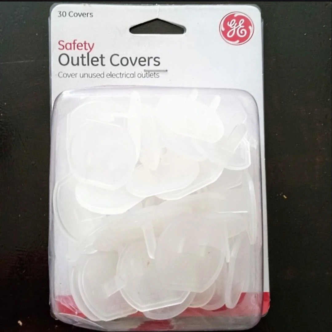 GE Safety Outlet Covers (30 Count) 🏈