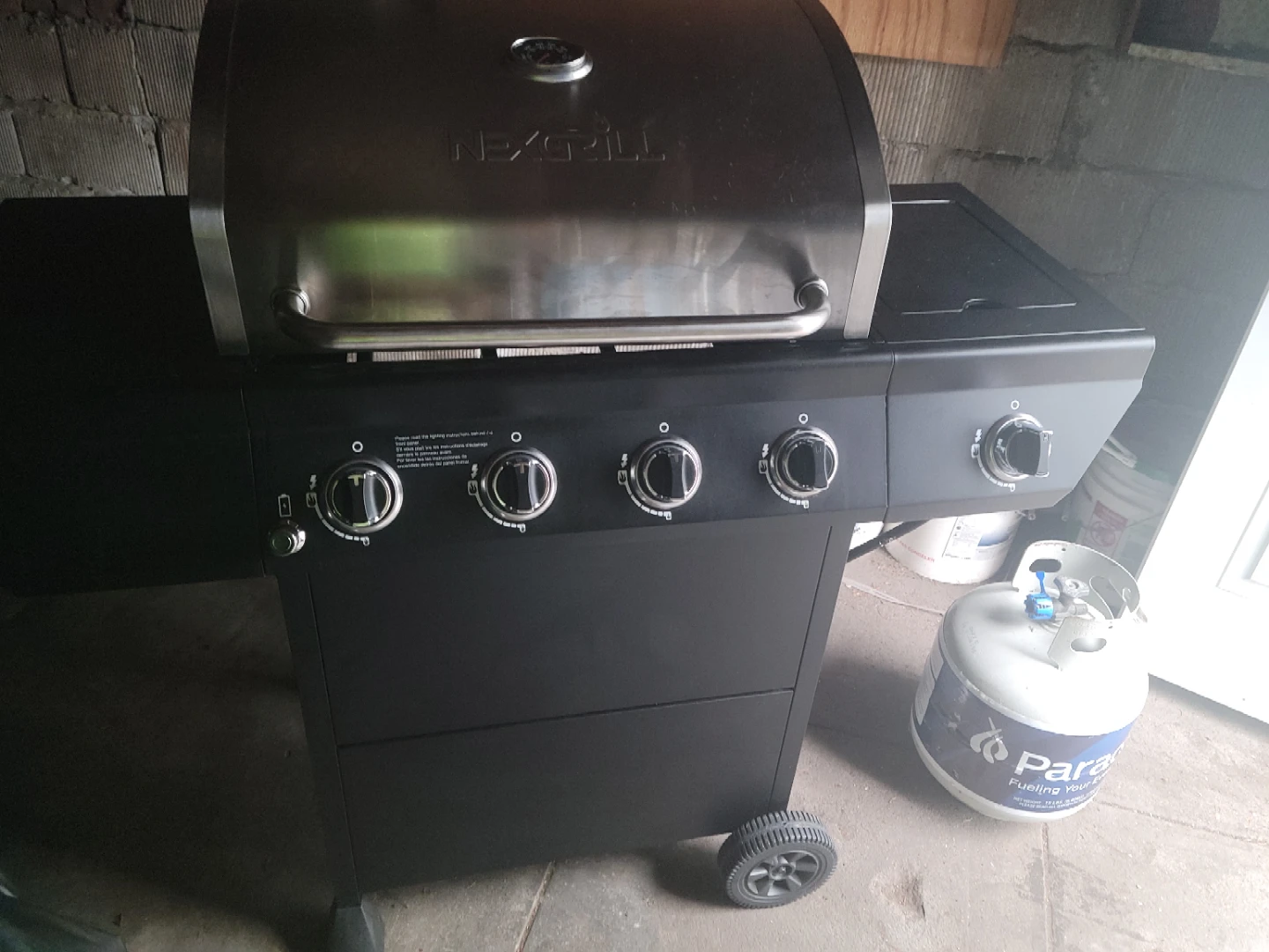 Nexgrill 4-Burner Gas Grill with Propane Tank - photo 5