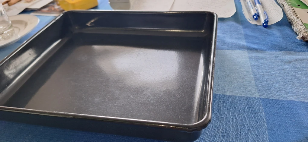 Black Steel Oven Tray - photo 3