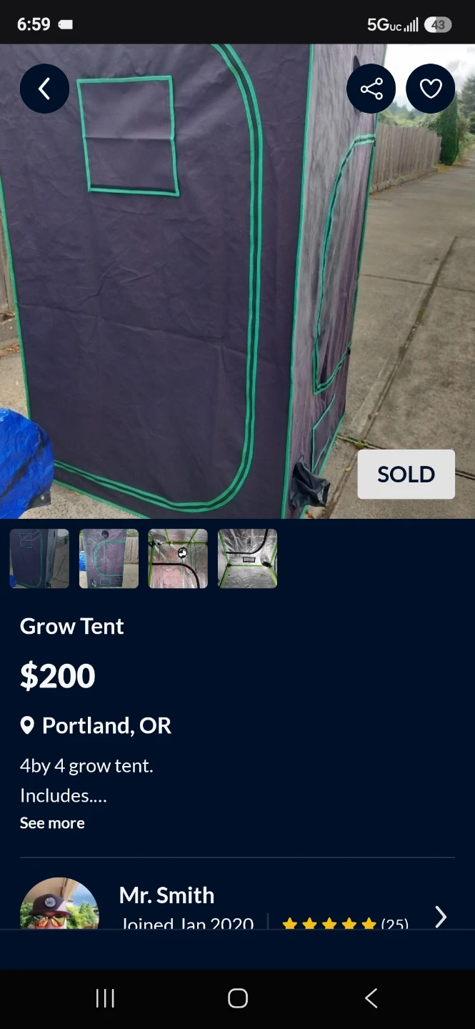 4x4 Grow Tent