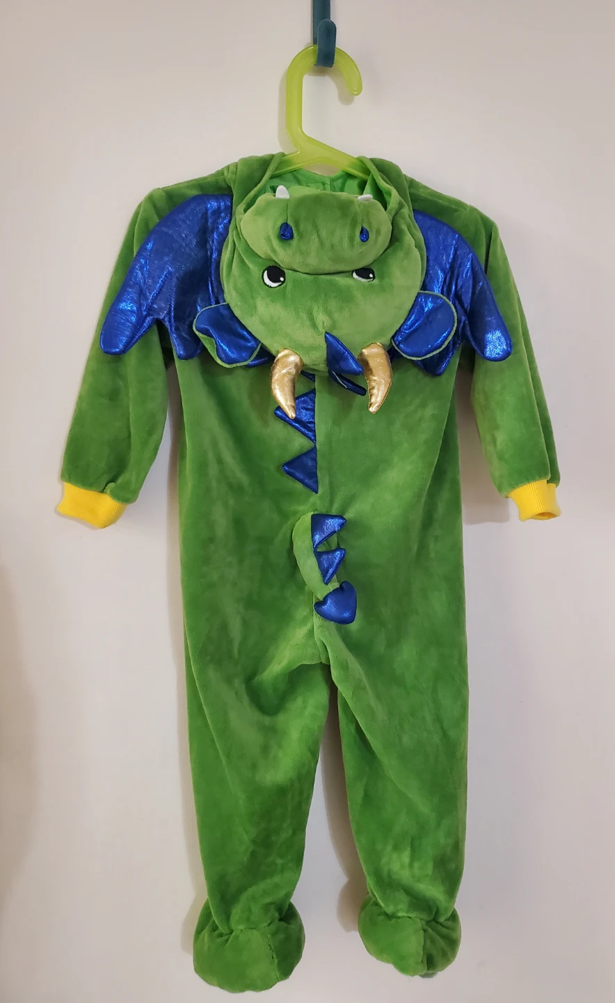 Green & Yellow Infant One-Piece Character Costume - Size 18M - photo 4