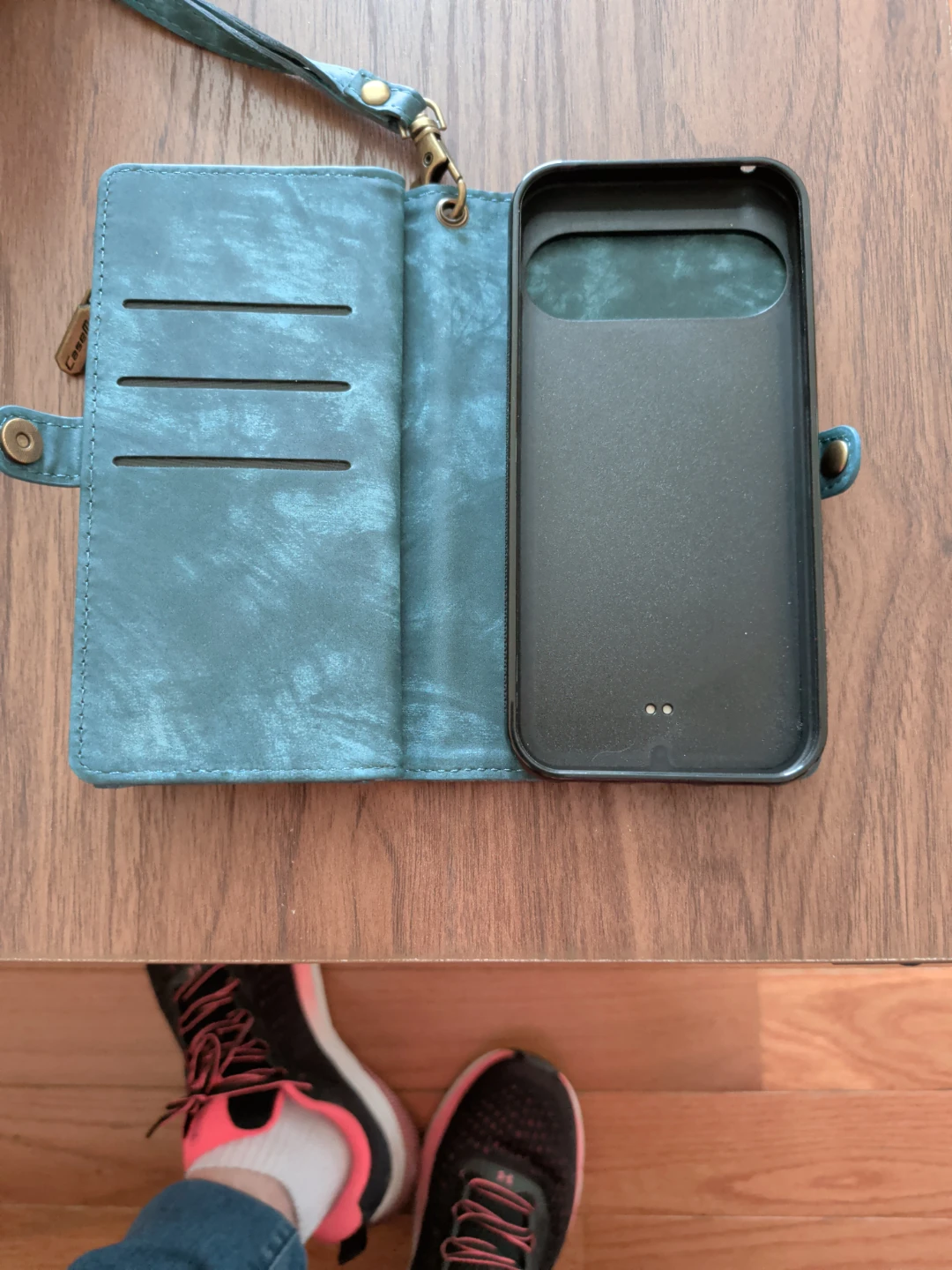 CaseMe Blue Phone Wallet Case for Google Pixel 10 - photo 3