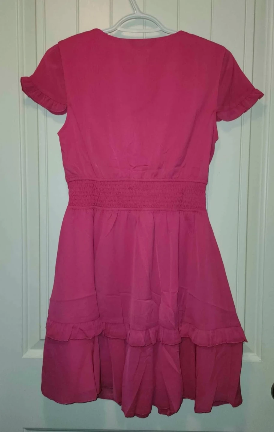 PrettyGarden Hot Pink Ruffled Dress - photo 3