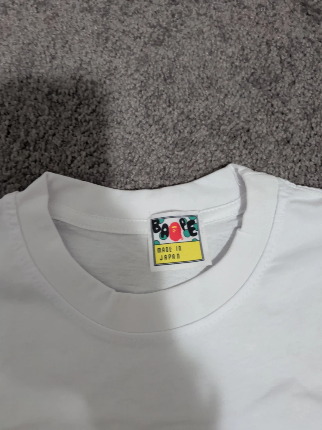 BAPE White Graphic T-Shirt - photo 2