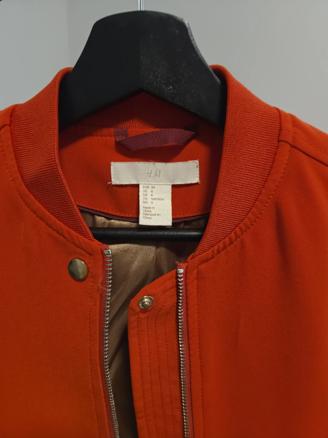 H&M Orange Bomber Jacket - photo 2