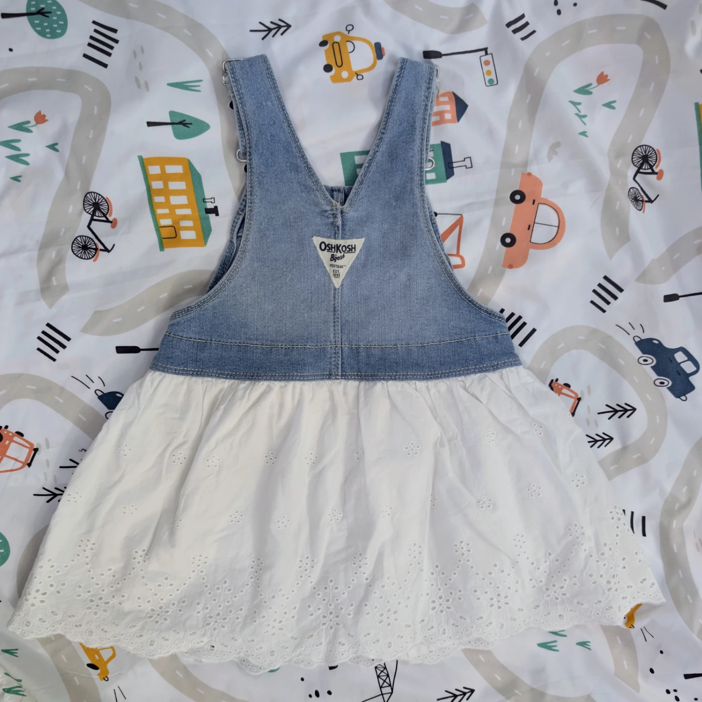 OshKosh B'gosh Denim Overall Dress - photo 2