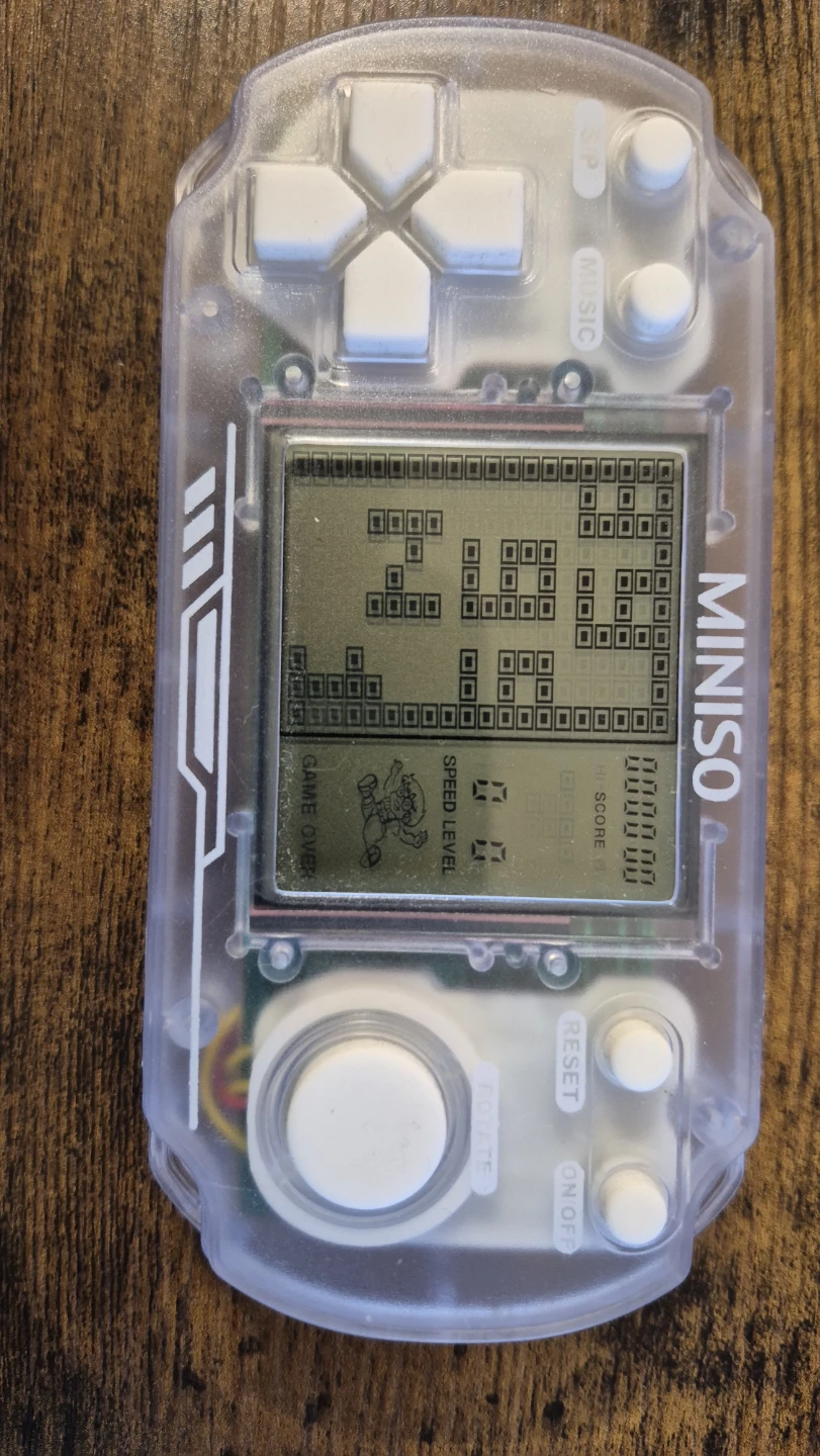 Miniso Retro Transparent Game Console - photo 4