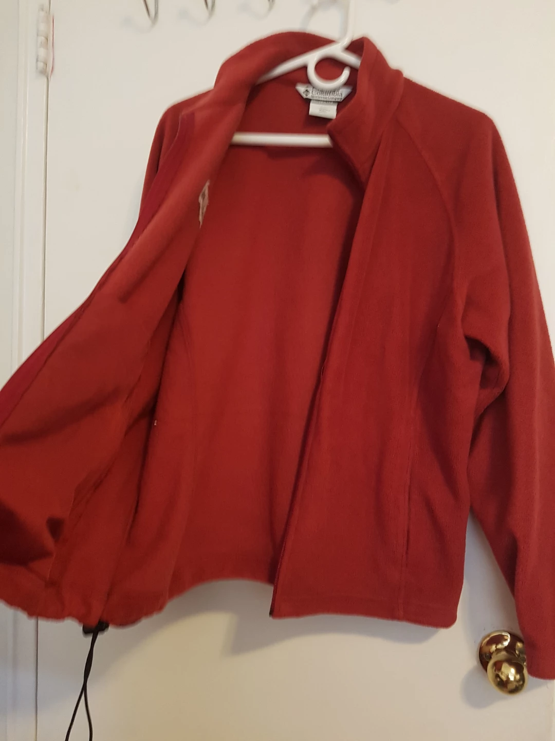 Columbia Red Fleece Jacket/fall jacket - photo 3