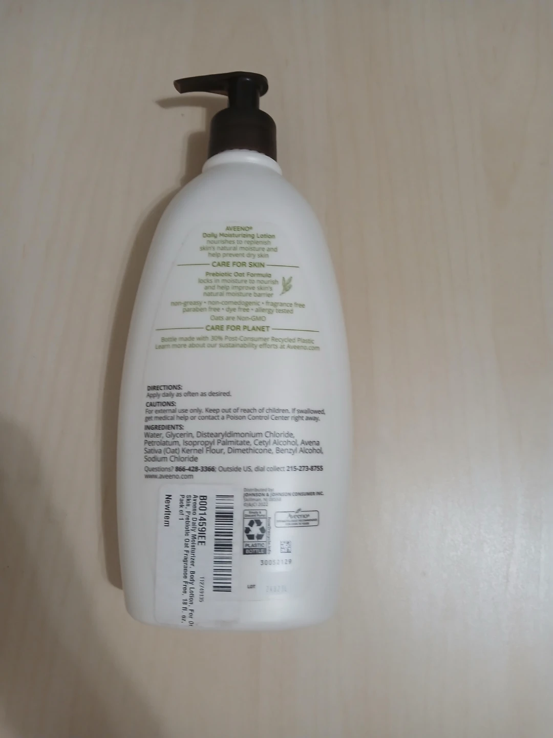 Aveeno Daily Moisturizing Lotion 18 fl oz🏈