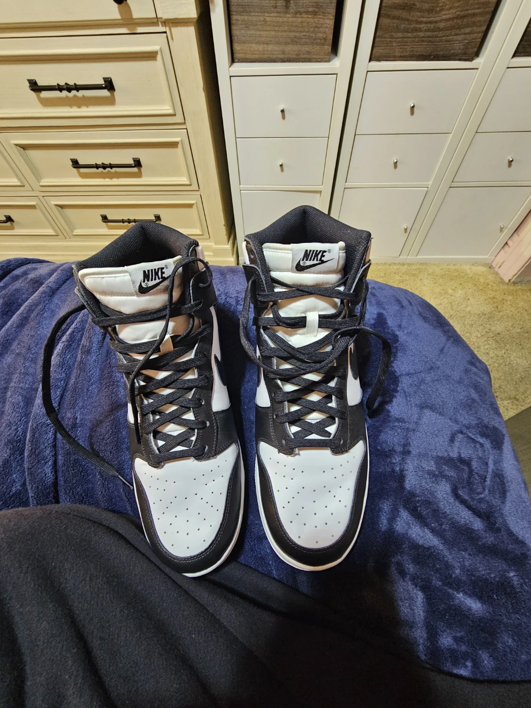 Nike Dunk High Retro "Panda" - photo 4