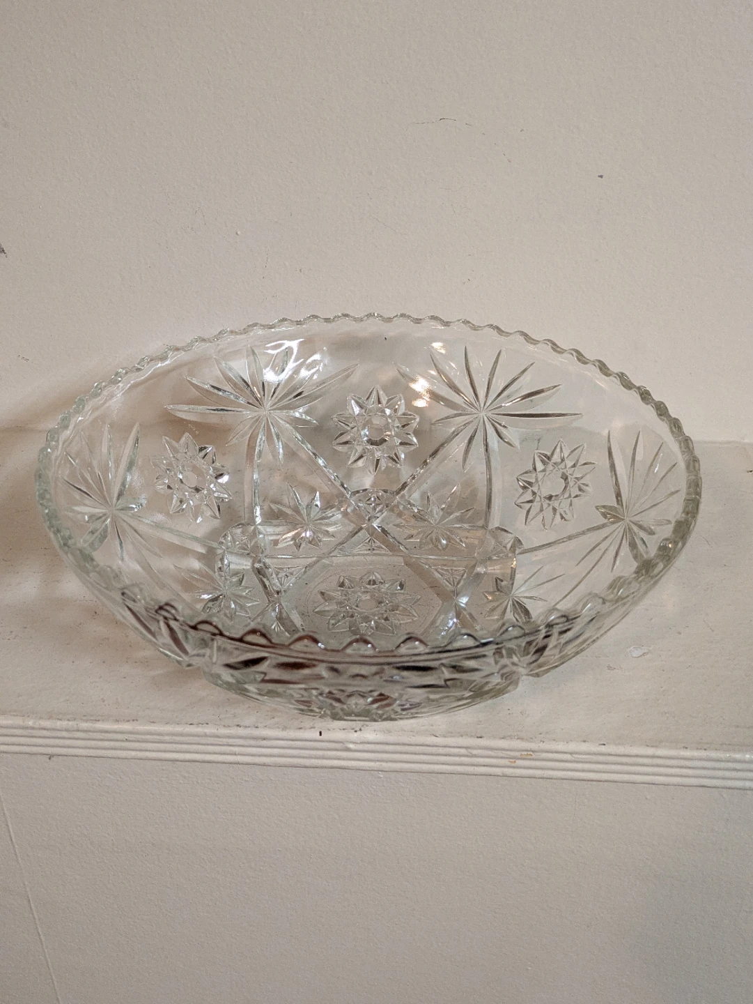 Clear Crystal Serving Bowl - photo 2