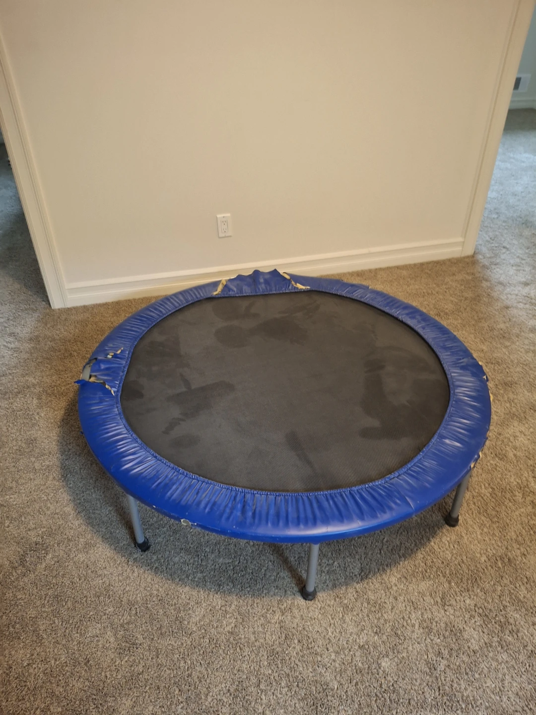 Blue Rebounder Mini Trampoline