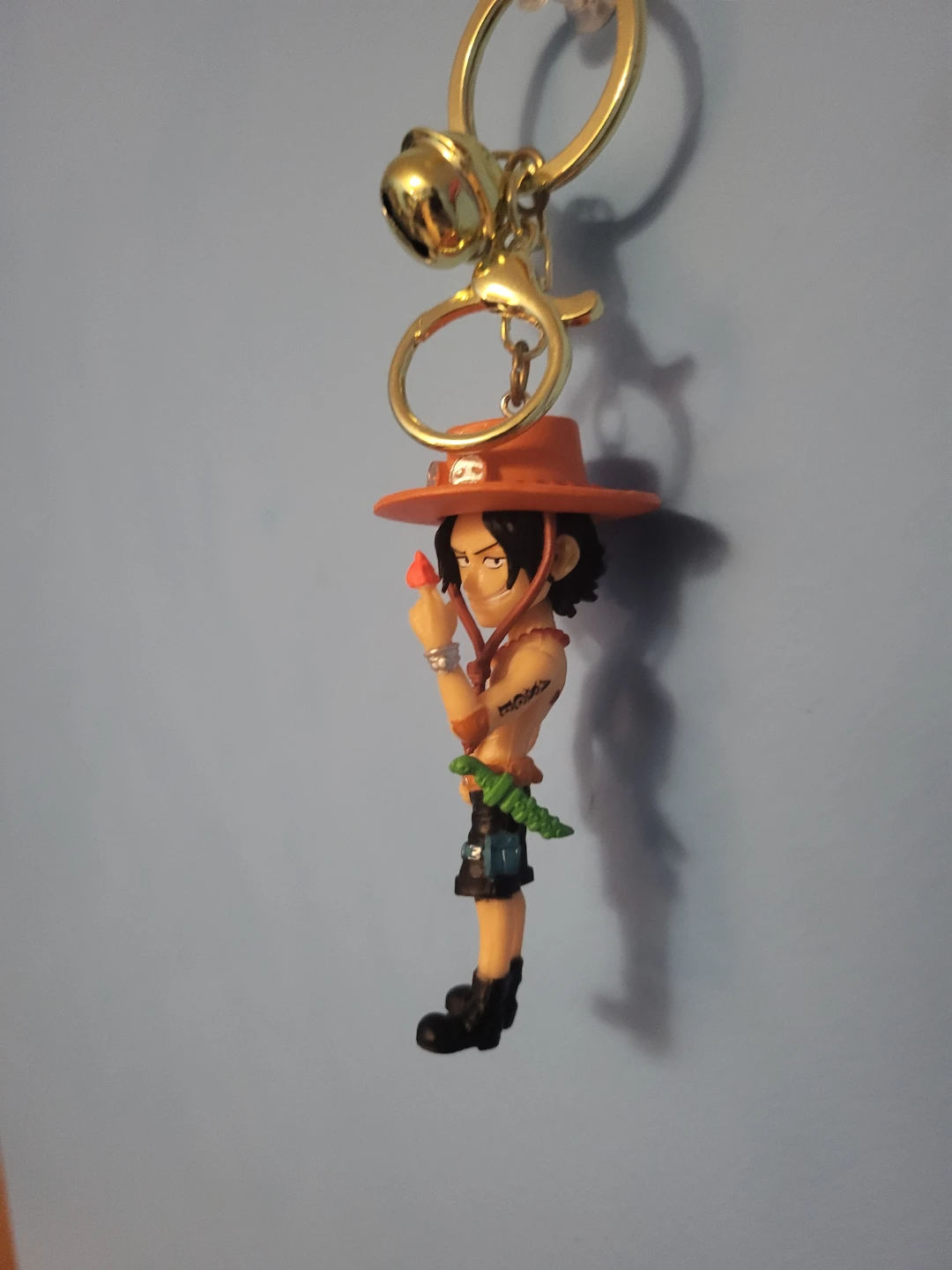 One Piece Ace Character Keychain - photo 2