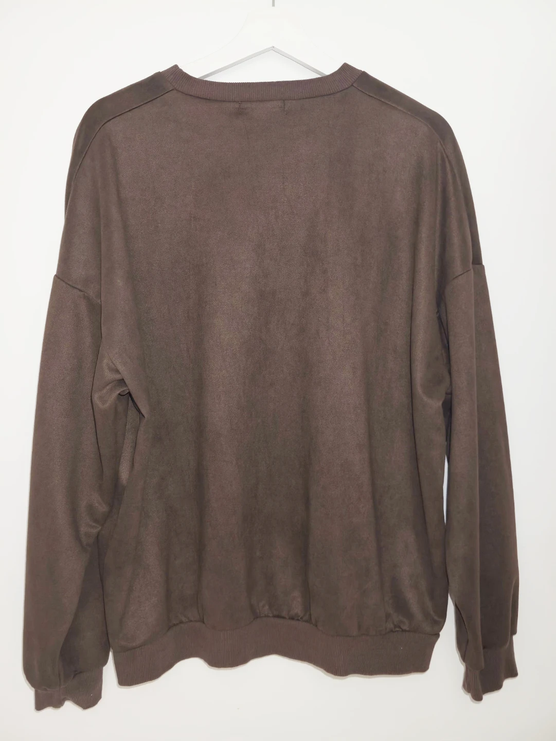 Men's brown suede sweater from Japan - photo 4