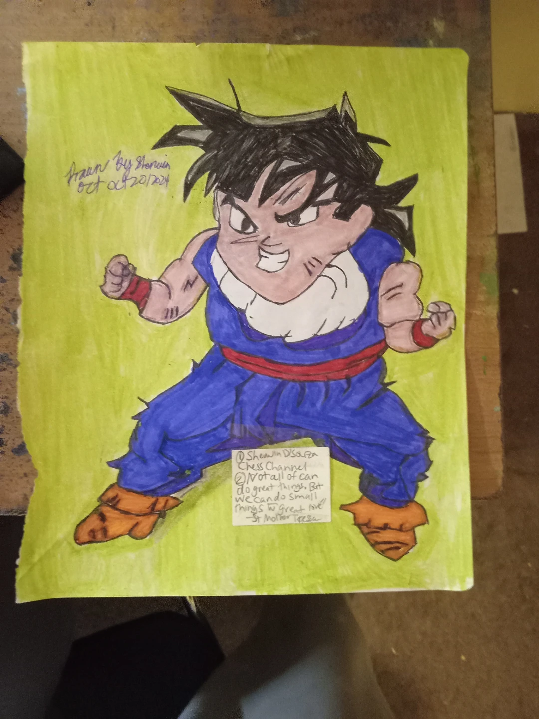 Goku from Dragon Ball Z by Custom Artist Sherwin - photo 5